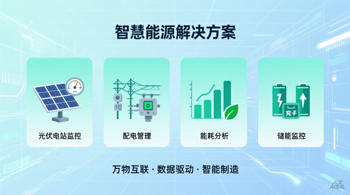 智慧能源解决方案架构图