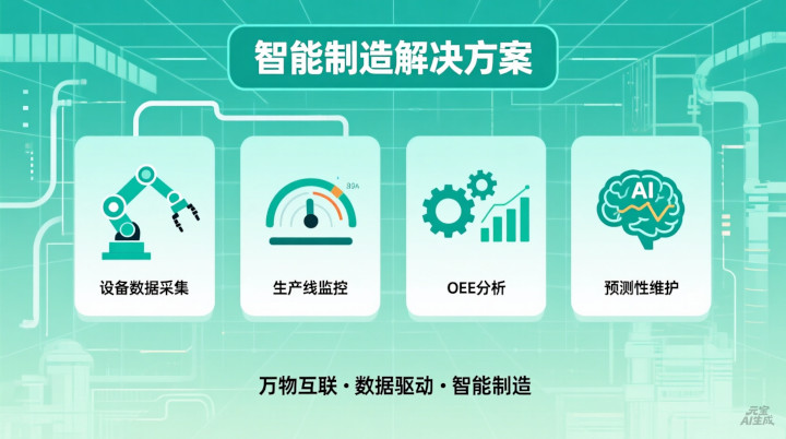 智能制造解决方案架构图